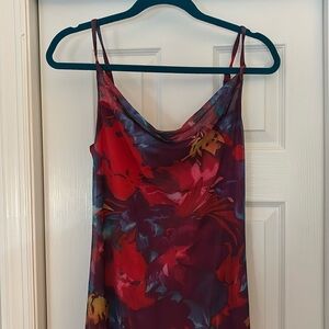 Spaghetti Strap Maxi Dress Stretch Dress Long Dresses, Size M